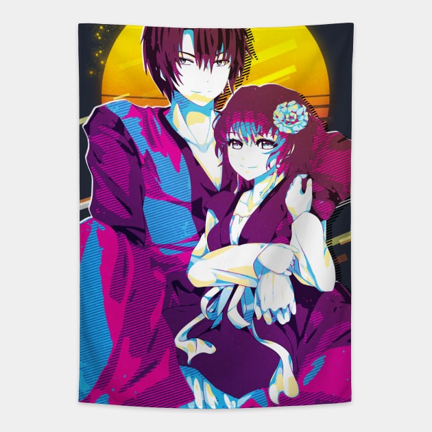 Yona of the Dawn - Hak and Yona Tapestry by 80sRetro