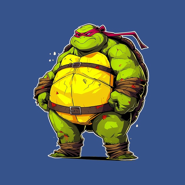 fat raphael by dubcarnage