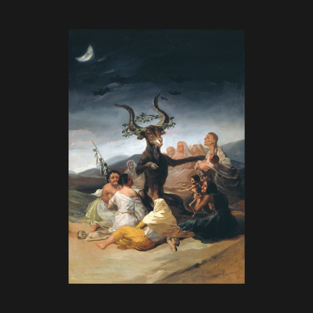 Witches Sabbath by Francisco Goya by Classic Art Stall