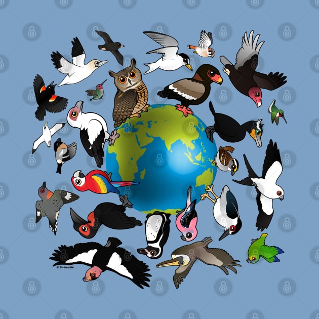 Birdorables Fly Around the Earth by birdorable