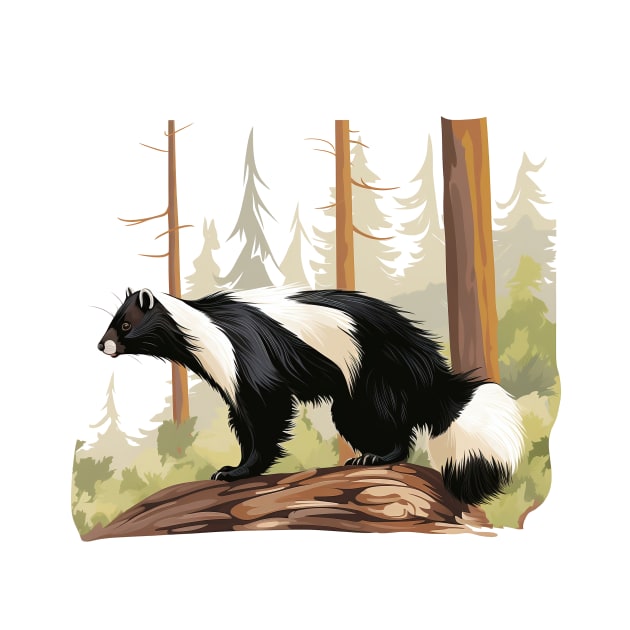 Skunk by zooleisurelife