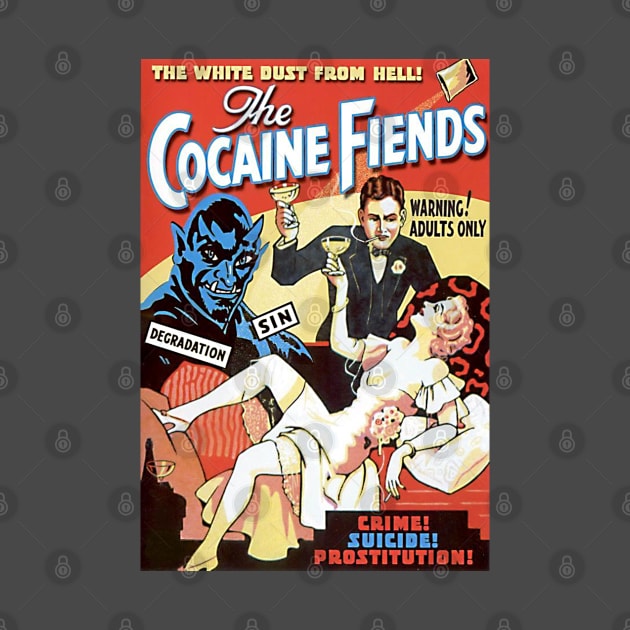 The Cocaine Fiends by EarlGreyTees
