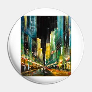 Neon New York Pin