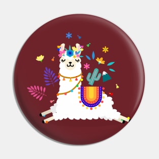 Princess Sheep Pin