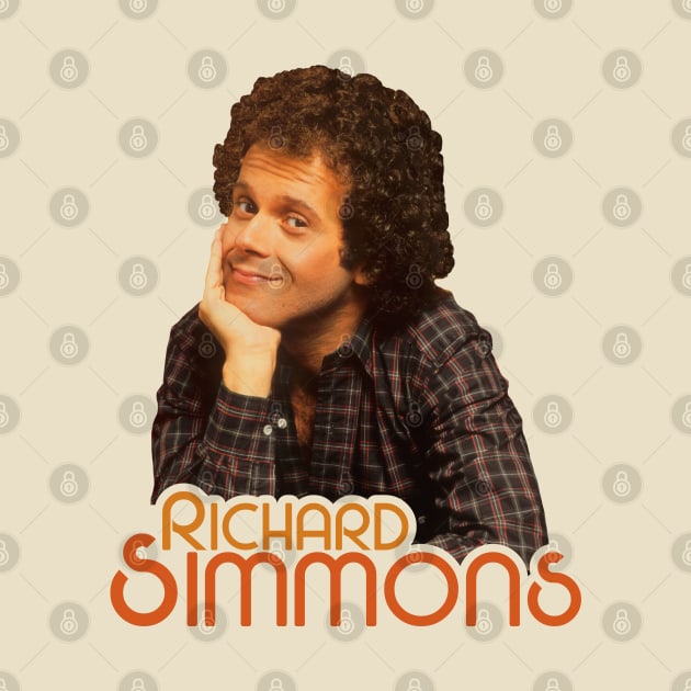 Young Richard Simmons ))(( Retro Fitness Icon Design by darklordpug