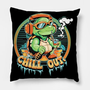 Shell Shock: Hip-Hop Turtle’s Street Style Pillow