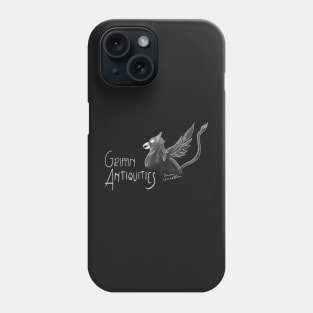 Griffin Antiquities (White) Phone Case