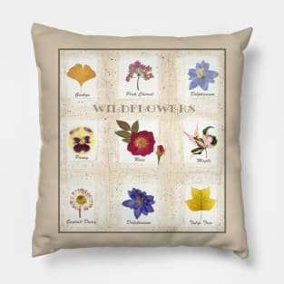 Wildflowers Pillow