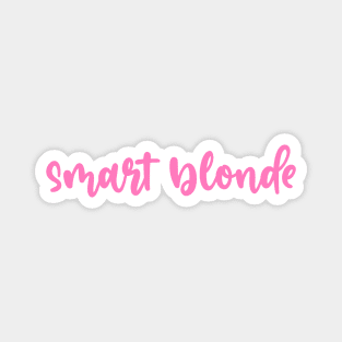 smart blonde Magnet