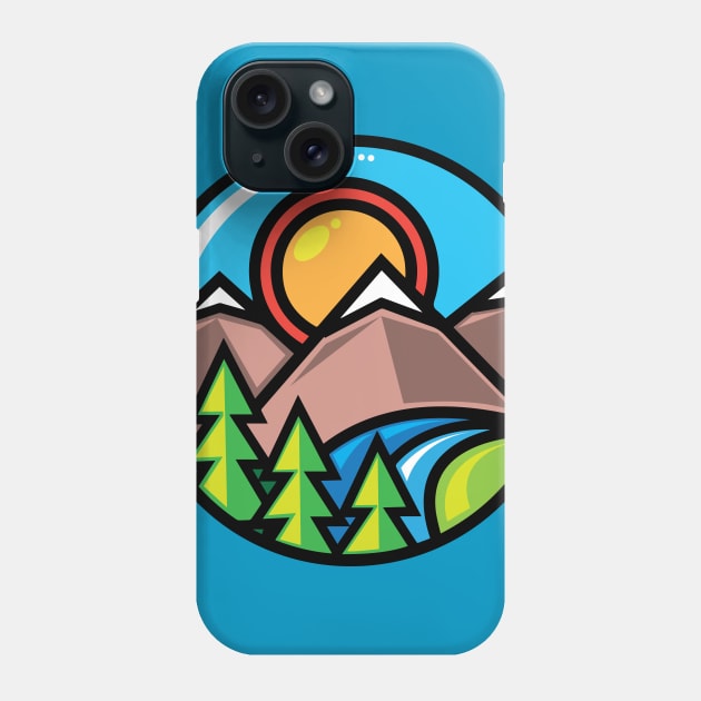 Rocky Mountain High Phone Case by Taylor Lindgren Art