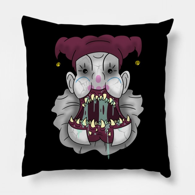 Jack in the Box Pillow by Tuckerjoneson13