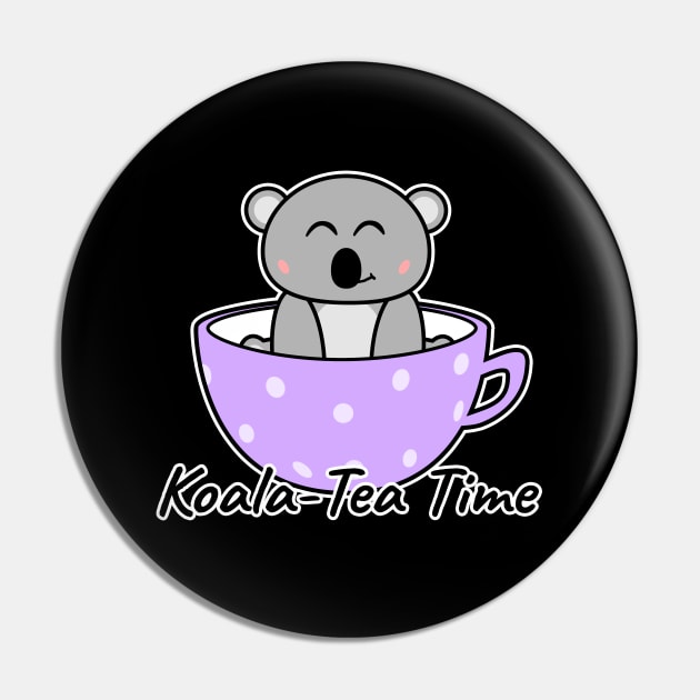 Koala-Tea Time Pin by LunaMay