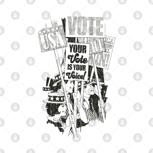 Your Vote is Your Voice 1972 by JCD666