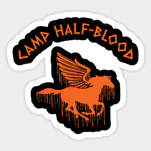 Camp Half Blood: Full camp logo Sticker for Sale by andyhex