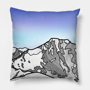 Ben Nevis Mountains Scotland Pillow