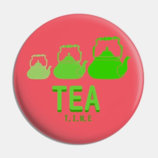 Tea time Pin