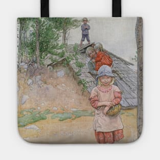 By the Cellar by Carl Larsson Tote