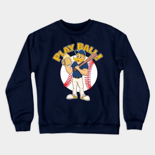 Printify Milwaukee Brewers Vintage Remix MLB Crewneck Sweatshirt S / White