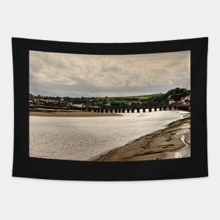 Bideford Long Bridge Devon Tapestry