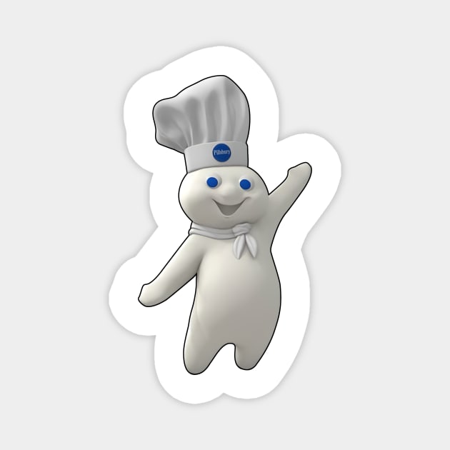 Pillsbury Doughboy Magnet by tinastore