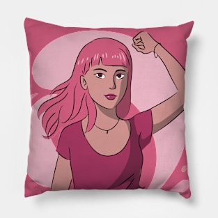 The Future is Female | Fierce Woman Pillow