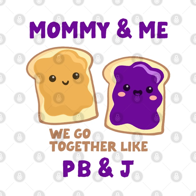 pbj mommy & me (grape) by mystudiocreate