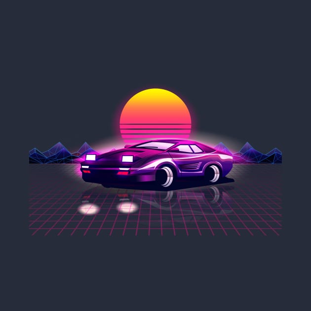 Vaporwave Car by AdriaStore1