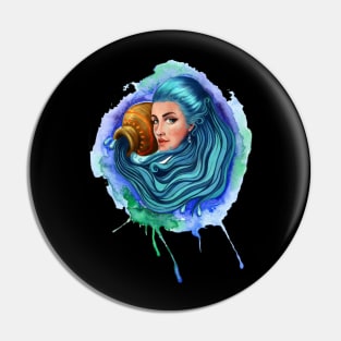 Aquarius Pin