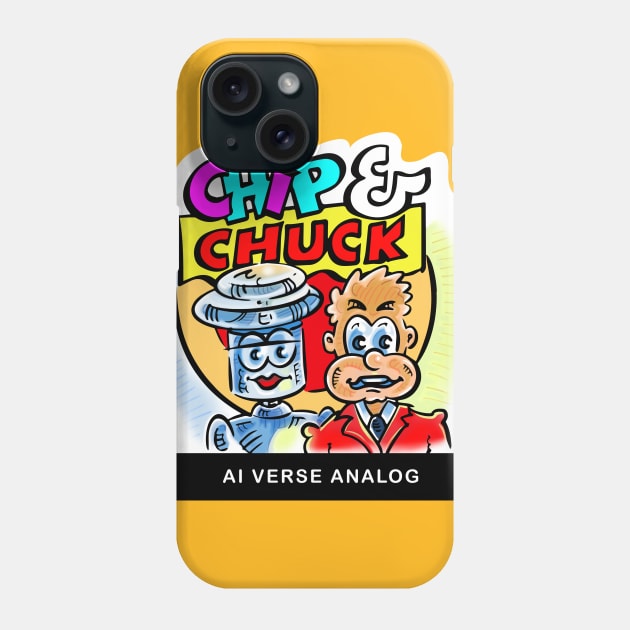 AI verse Analog Phone Case by chipandchuck