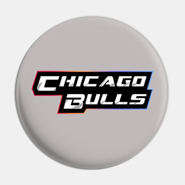 Chicago Bulls Basketball Team Pin by antarte