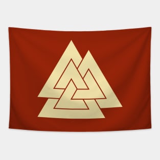 Tricursal Valknut Tapestry