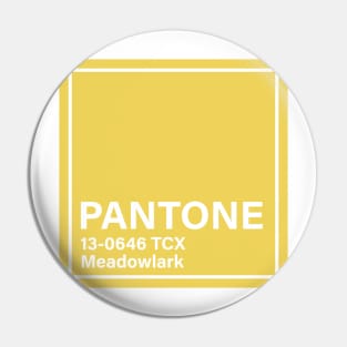 pantone 13-0646 TCX Meadowlark Pin