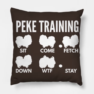 Peke Training Pekingese Dog Tricks Pillow