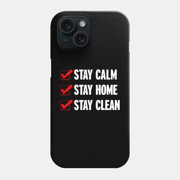 Home Buddy Homey Stay Home Social Distancing Introvert Antisocial Checklist Phone Case by BoggsNicolas