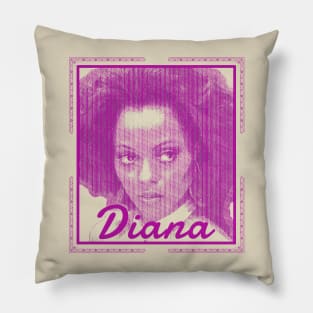 diana purple ross Pillow