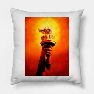 Hand of Liberty Pillow