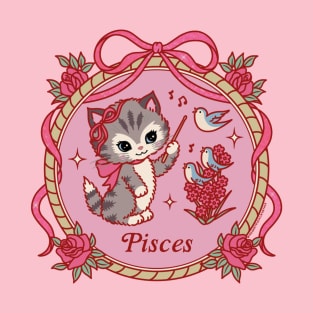 pisces spring kitty cat T-Shirt