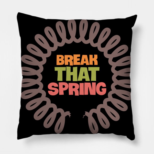 Spring break Pillow by TheBlackSheep