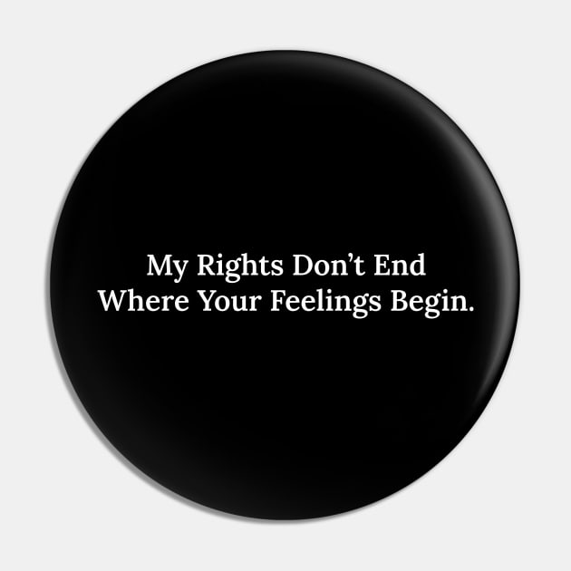 My Rights Pin by Stacks