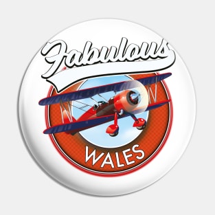 Fabulous Wales travel patch. Pin