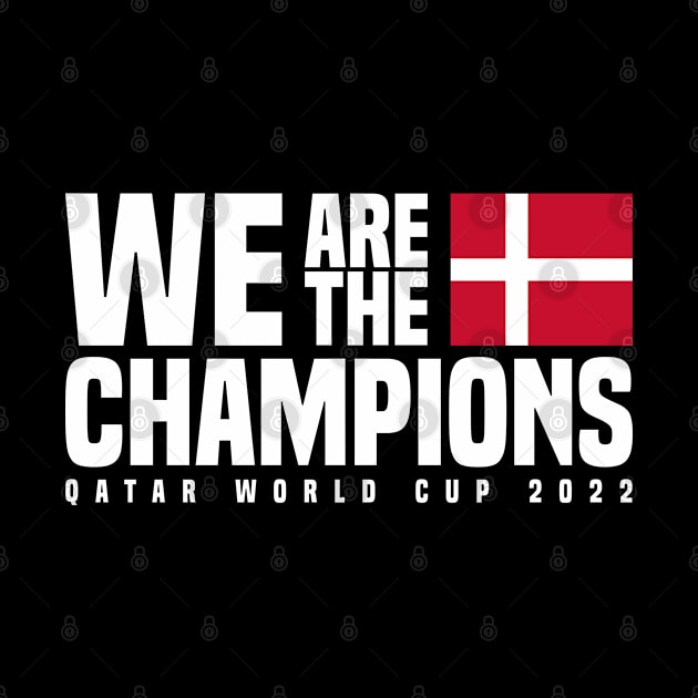 Qatar World Cup Champions 2022 - Denmark by Den Vector