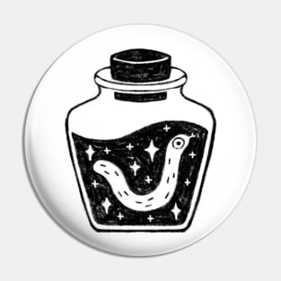 Snake Magic Potion Bottle Pin