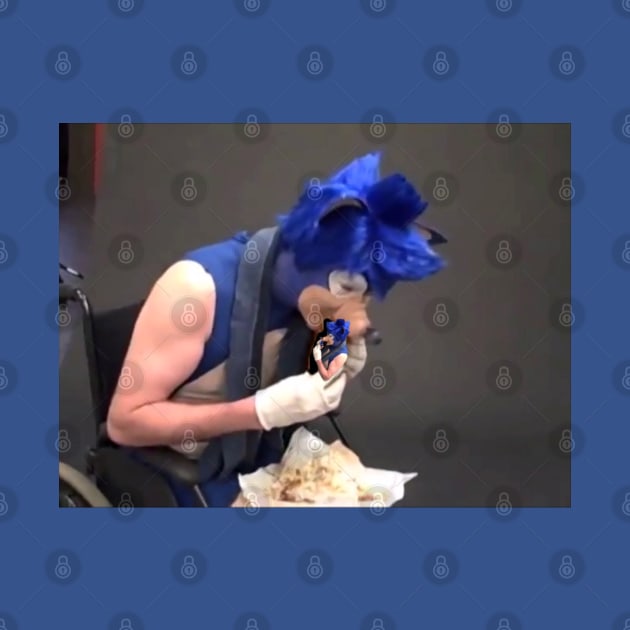 Sonic eating sonic eating sonic by SamuraiNoAkuma