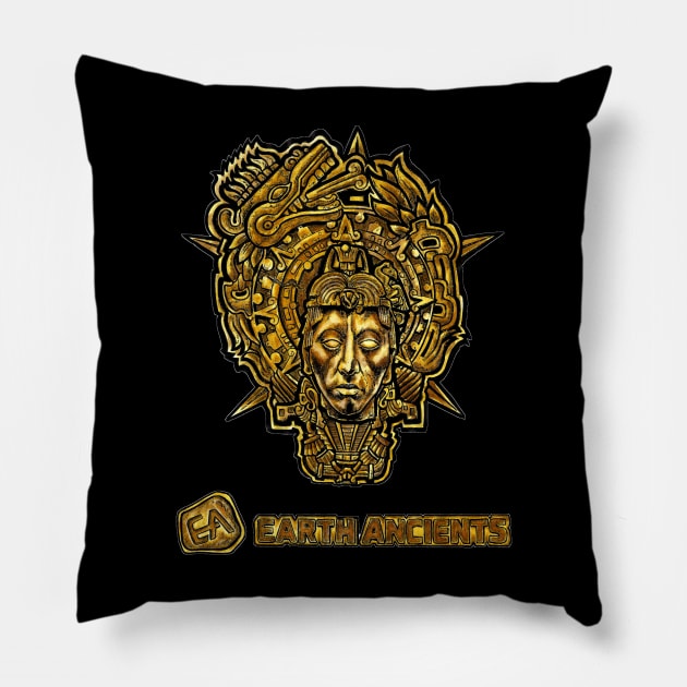 Pacal Tee Shirt Pillow by Earth Ancients