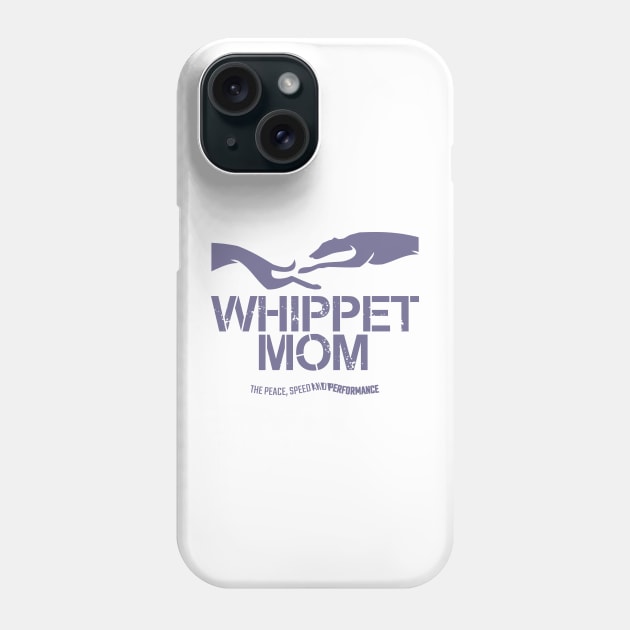 VERY PERI BLUE 2022 FOR WHIPPET MOM Phone Case by islandb