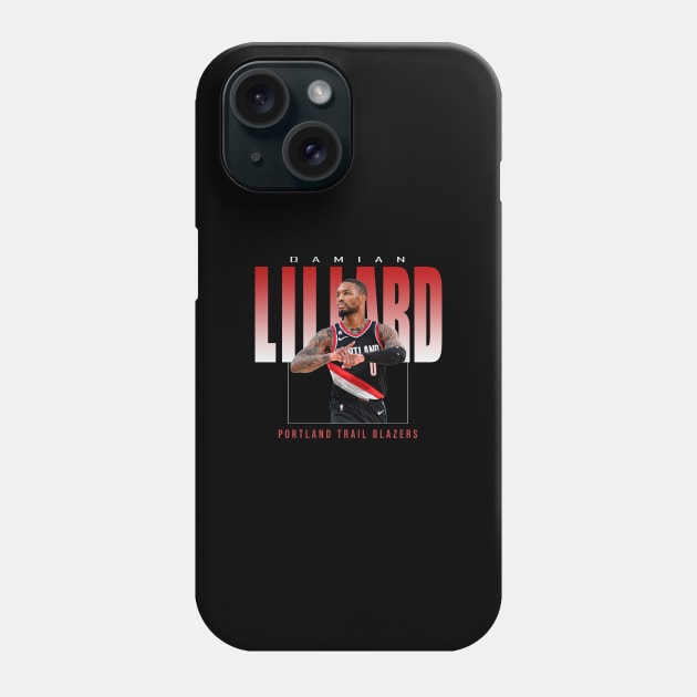 Damian Lillard Phone Case by BVHstudio