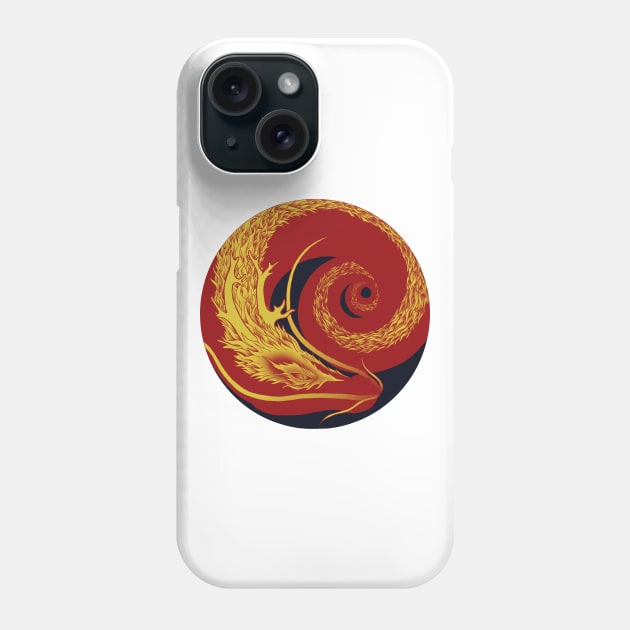 Chinese Dragon Phone Case by illustravery