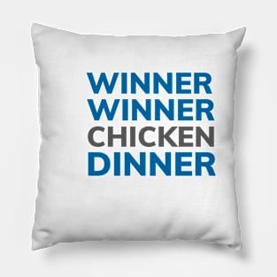 FUNNY QUOTES | WINNER WINNER CHICKEN DINNER Pillow