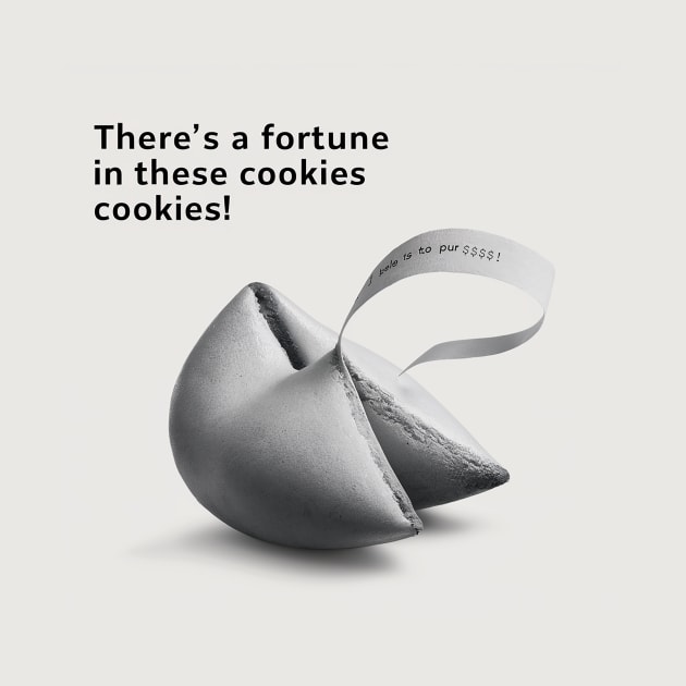 Real fortune cookie! by Dizgraceland