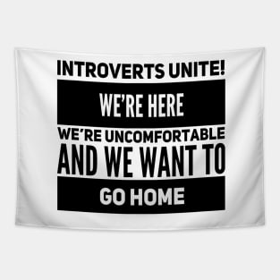 Introverts Unite Tapestry